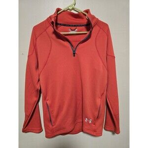 Mens Pre-Owned Size Small Under Armour Fleece Quarter Zip Jacket Loose Fit